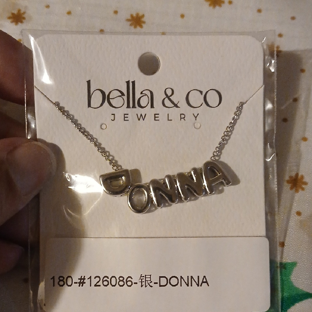 Donna Silver Necklace